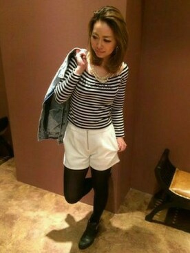VENCE EXCHANGE LADIES STAFFさん(レディース・160cm)の春コーディネート