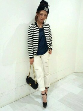 VENCE EXCHANGE LADIES STAFFさん（レディース・160cm）の春コーディネート