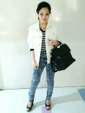 VENCE EXCHANGE LADIES STAFFさん（レディース・160cm）の春コーディネート