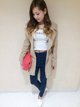 VENCE EXCHANGE LADIES STAFFさん（レディース・160cm）の春コーディネート