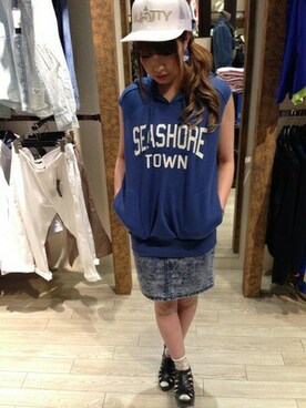 VENCE EXCHANGE LADIES STAFFさん（レディース・160cm）の春コーディネート