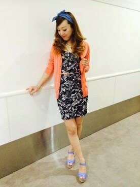 VENCE EXCHANGE LADIES STAFFさん（レディース・160cm）の春コーディネート