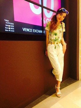 VENCE EXCHANGE LADIES STAFFさん（レディース・160cm）の夏コーディネート