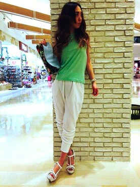 VENCE EXCHANGE LADIES STAFFさん（レディース・160cm）の夏コーディネート