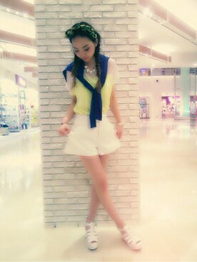 VENCE EXCHANGE LADIES STAFFさん（レディース・160cm）の夏コーディネート