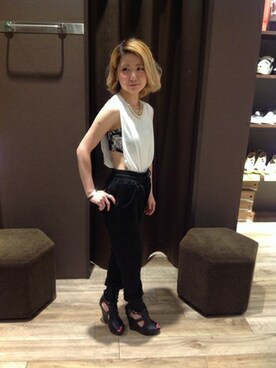 VENCE EXCHANGE LADIES STAFFさん（レディース・160cm）の夏コーディネート