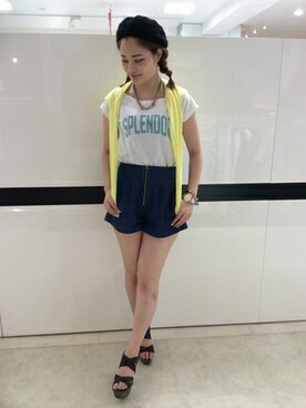 VENCE EXCHANGE LADIES STAFFさん（レディース・160cm）の夏コーディネート