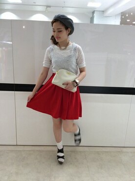 VENCE EXCHANGE LADIES STAFFさん(レディース・160cm)の夏コーディネート