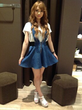 VENCE EXCHANGE LADIES STAFFさん（レディース・160cm）の夏コーディネート