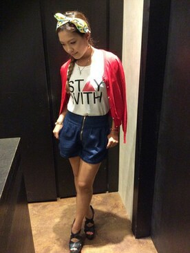 VENCE EXCHANGE LADIES STAFFさん(レディース・160cm)の夏コーディネート