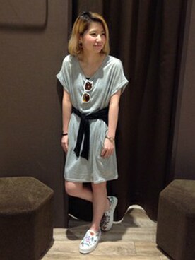 VENCE EXCHANGE LADIES STAFFさん（レディース・160cm）の夏コーディネート