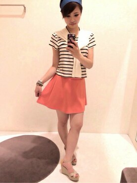 VENCE EXCHANGE LADIES STAFFさん（レディース・160cm）の夏コーディネート