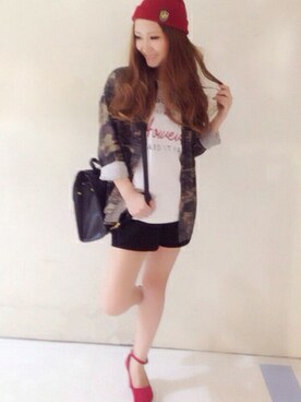 VENCE EXCHANGE LADIES STAFFさん（レディース・160cm）の夏コーディネート