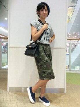 VENCE EXCHANGE LADIES STAFFさん（レディース・160cm）の夏コーディネート