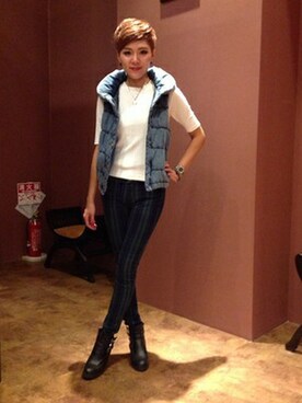 VENCE EXCHANGE LADIES STAFFさん（レディース・160cm）の秋コーディネート