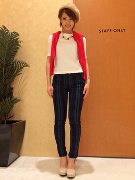 VENCE EXCHANGE LADIES STAFFさん（レディース・160cm）の秋コーディネート