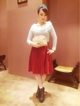 VENCE EXCHANGE LADIES STAFFさん（レディース・160cm）の秋コーディネート