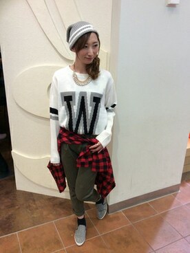 VENCE EXCHANGE LADIES STAFFさん（レディース・160cm）の秋コーディネート