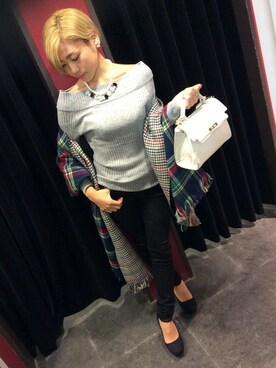 VENCE EXCHANGE LADIES STAFFさん（レディース・160cm）の秋コーディネート