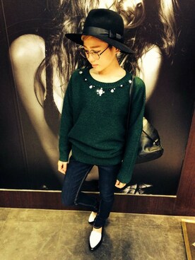 VENCE EXCHANGE LADIES STAFFさん（レディース・160cm）の秋コーディネート