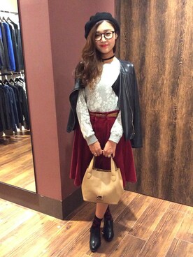 VENCE EXCHANGE LADIES STAFFさん（レディース・160cm）の秋コーディネート