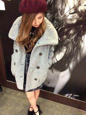 「VENCEEXCHANGE（ヴァンスエクスチェンジ）のアイテム（その他アウター）」を使った、VENCE EXCHANGE LADIES STAFFさん（レディース・160cm）の秋コーディネート
