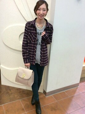 VENCE EXCHANGE LADIES STAFFさん（レディース・160cm）の秋コーディネート