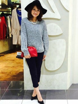 VENCE EXCHANGE LADIES STAFFさん（レディース・160cm）の秋コーディネート