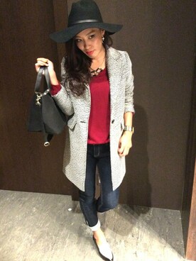 VENCE EXCHANGE LADIES STAFFさん（レディース・160cm）の秋コーディネート