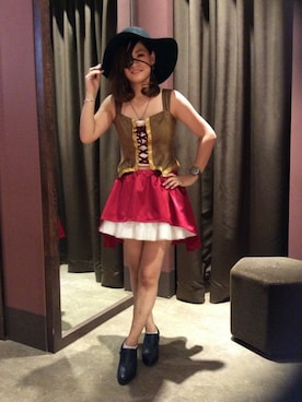 「VENCEEXCHANGE（ヴァンスエクスチェンジ）のアイテム（その他）」を使った、VENCE EXCHANGE LADIES STAFFさん（レディース・160cm）の秋コーディネート