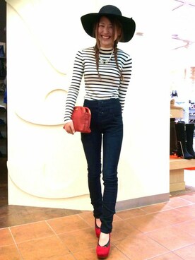 VENCE EXCHANGE LADIES STAFFさん（レディース・160cm）の秋コーディネート