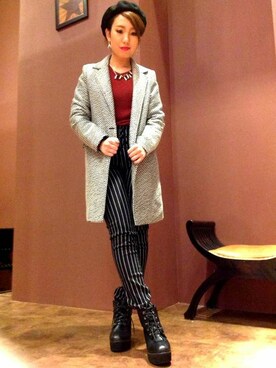 VENCE EXCHANGE LADIES STAFFさん（レディース・160cm）の秋コーディネート