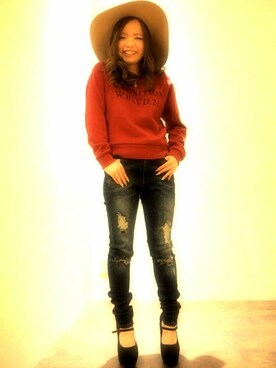 VENCE EXCHANGE LADIES STAFFさん（レディース・160cm）の秋コーディネート