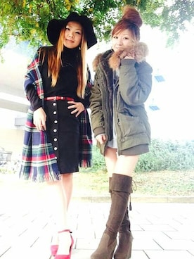 VENCE EXCHANGE LADIES STAFFさん（レディース・160cm）の秋コーディネート