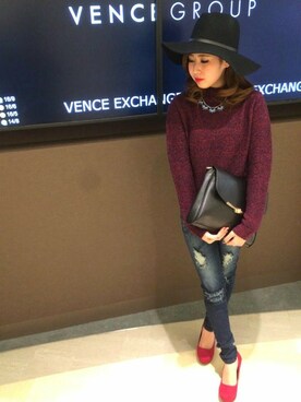 VENCE EXCHANGE LADIES STAFFさん(レディース・160cm)の秋コーディネート