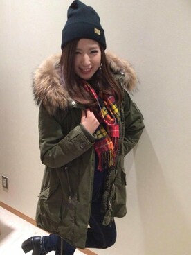 VENCE EXCHANGE LADIES STAFFさん(レディース・160cm)の冬コーディネート