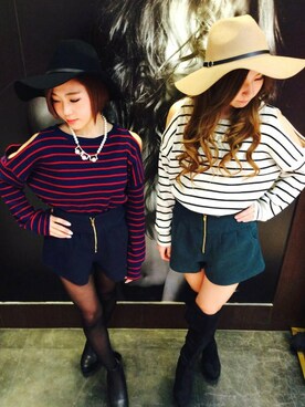 VENCE EXCHANGE LADIES STAFFさん（レディース・160cm）の冬コーディネート