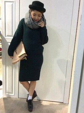 VENCE EXCHANGE LADIES STAFFさん（レディース・160cm）の冬コーディネート