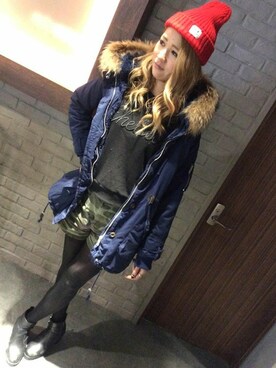 VENCE EXCHANGE LADIES STAFFさん(レディース・160cm)の冬コーディネート