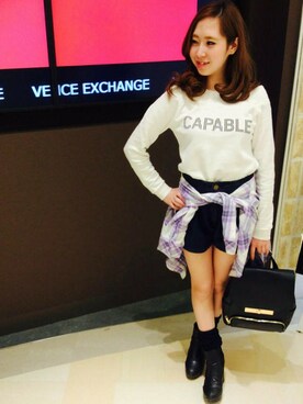 VENCE EXCHANGE LADIES STAFFさん(レディース・160cm)の冬コーディネート