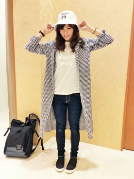 VENCE EXCHANGE LADIES STAFFさん（レディース・160cm）の春コーディネート