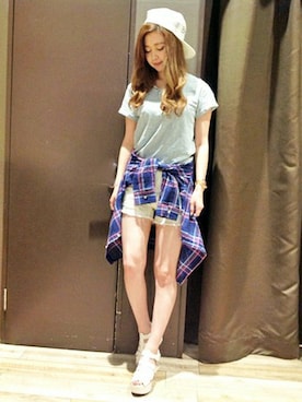 VENCE EXCHANGE LADIES STAFFさん（レディース・160cm）の夏コーディネート