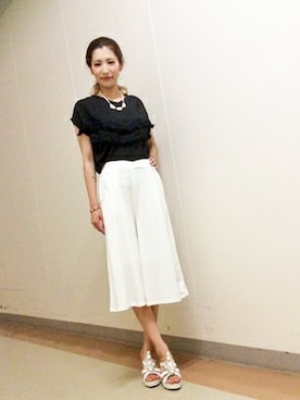 VENCE EXCHANGE LADIES STAFFさん（レディース・160cm）の夏コーディネート