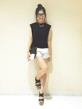 VENCE EXCHANGE LADIES STAFFさん（レディース・160cm）の夏コーディネート