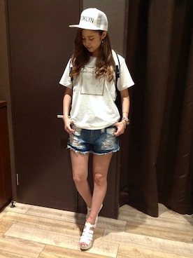 VENCE EXCHANGE LADIES STAFFさん（レディース・160cm）の夏コーディネート