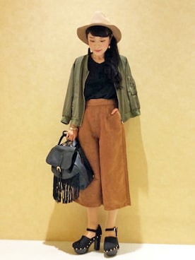 VENCE EXCHANGE LADIES STAFFさん(レディース・160cm)の秋コーディネート