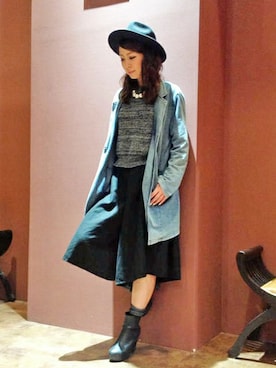 VENCE EXCHANGE LADIES STAFFさん（レディース・160cm）の秋コーディネート