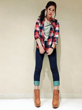 VENCE EXCHANGE LADIES STAFFさん（レディース・160cm）の秋コーディネート