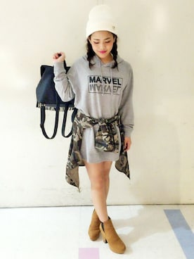 VENCE EXCHANGE LADIES STAFFさん（レディース・160cm）の秋コーディネート