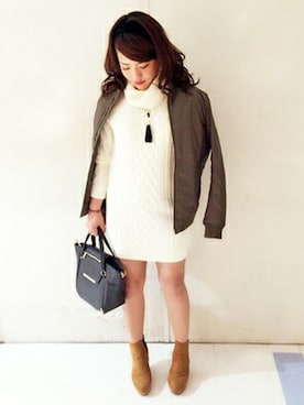 VENCE EXCHANGE LADIES STAFFさん（レディース・160cm）の秋コーディネート